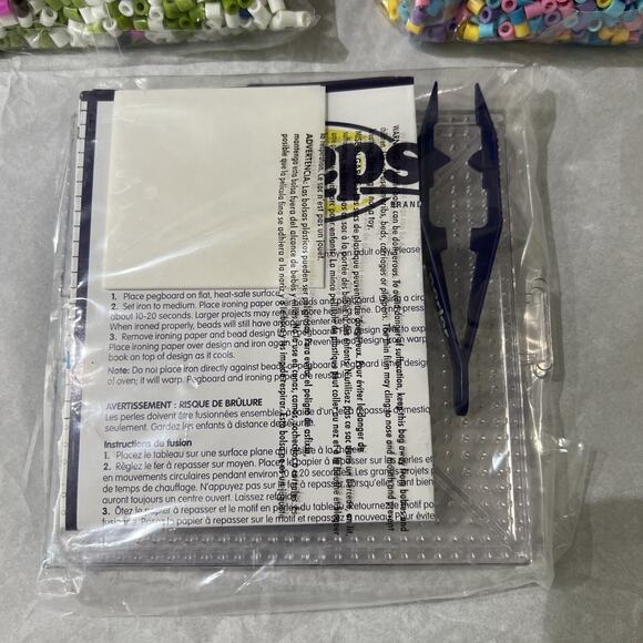 Peeps Perler Fused Bead Kit Easter House Craft 10,000 Beads, Age 6+, New In Box - Picture 13 of 16